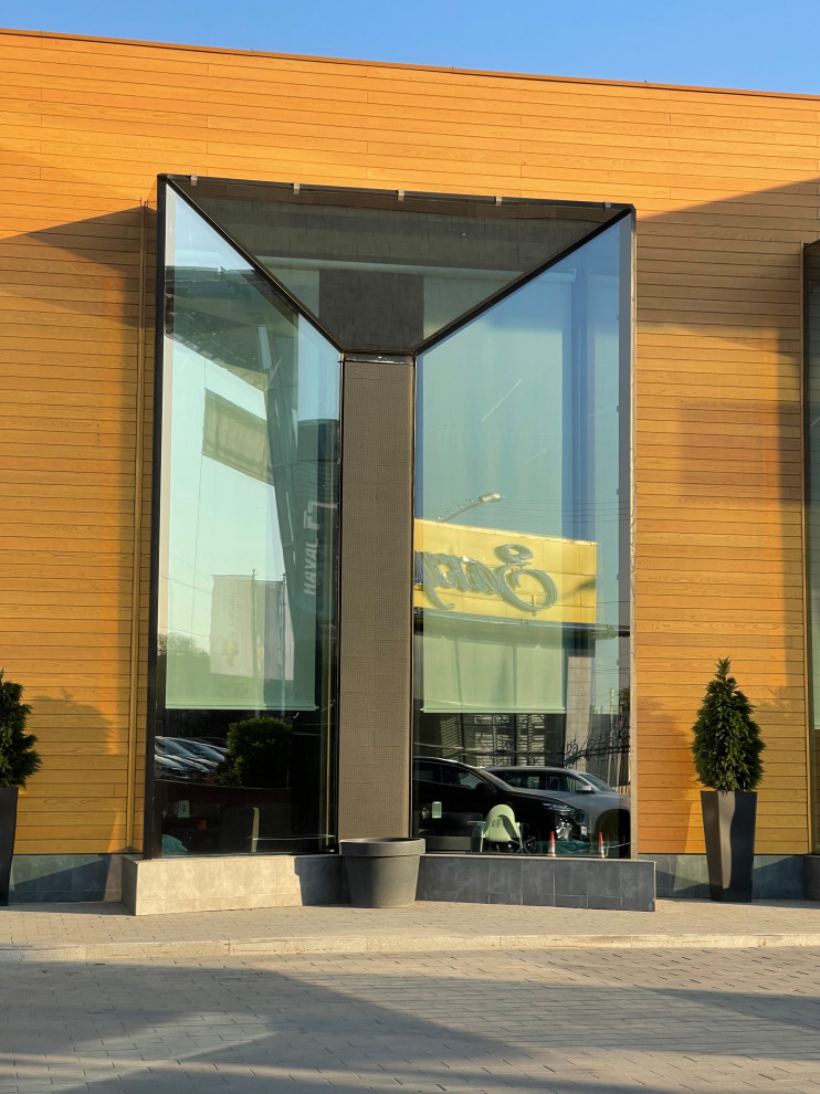 Остекление детского кафе город Кустанай