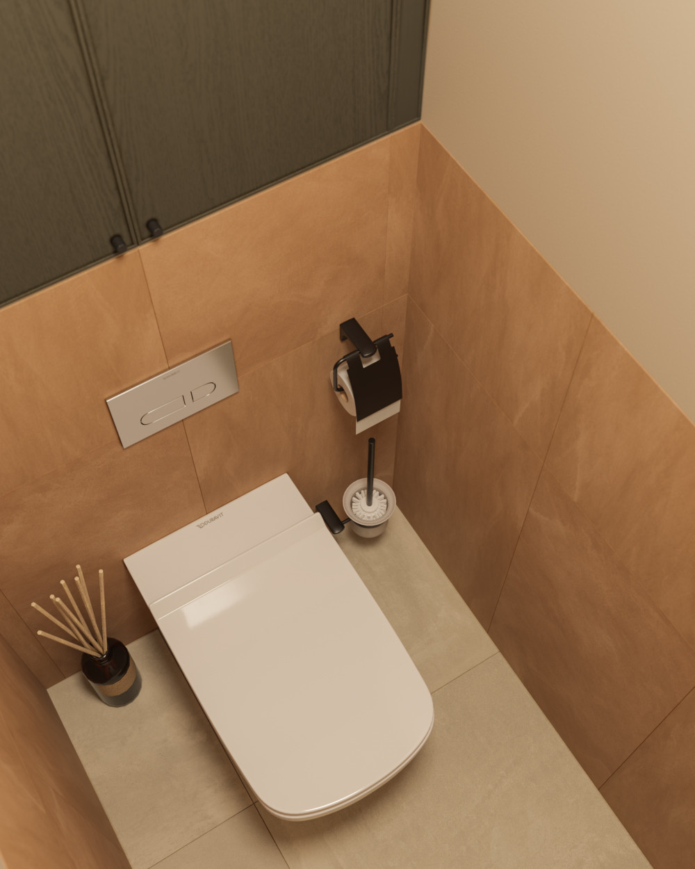 Проект двухкомнатной квартиры в Воронеже  Площадь: 75,2 м2.