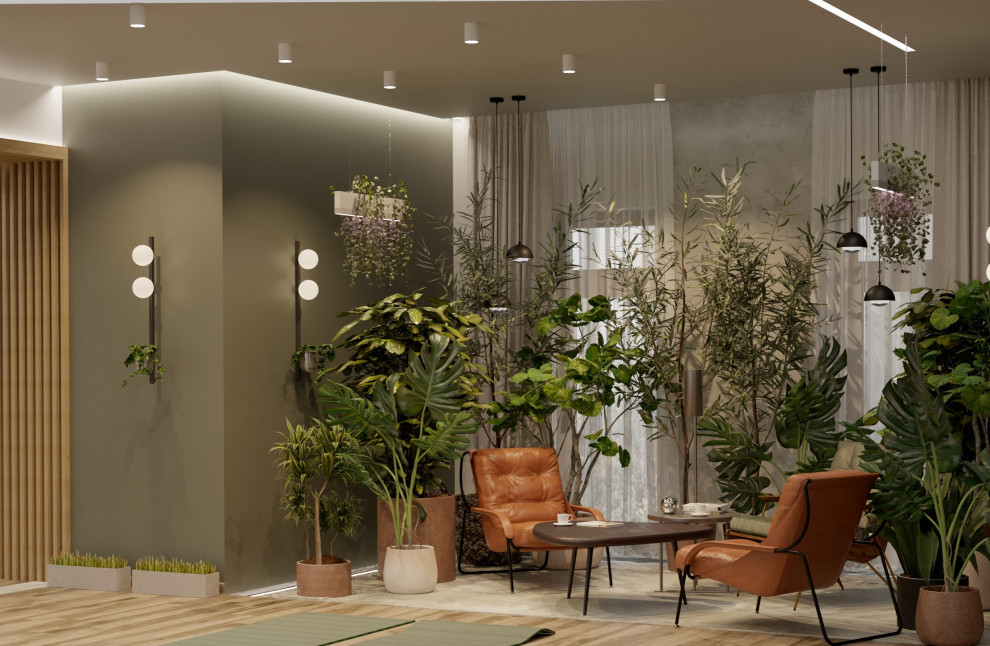 Дизайн проект интерьера загородного дома 850 м2