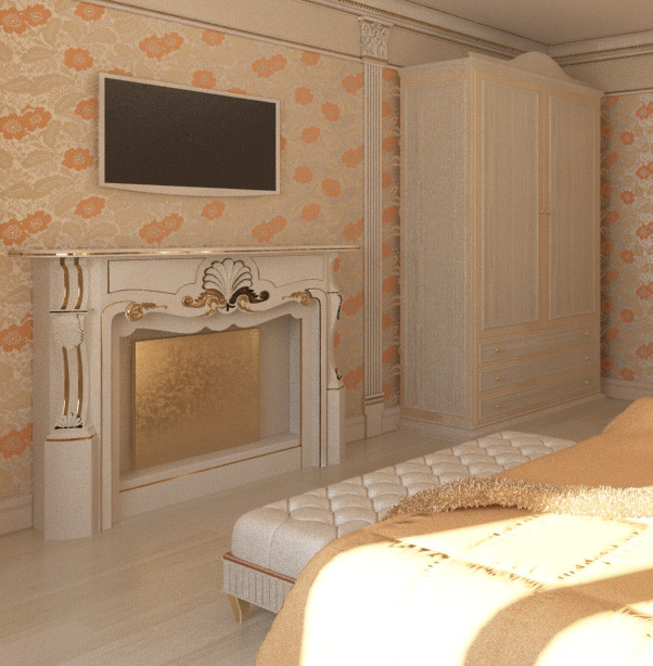 интерьер коттеджа