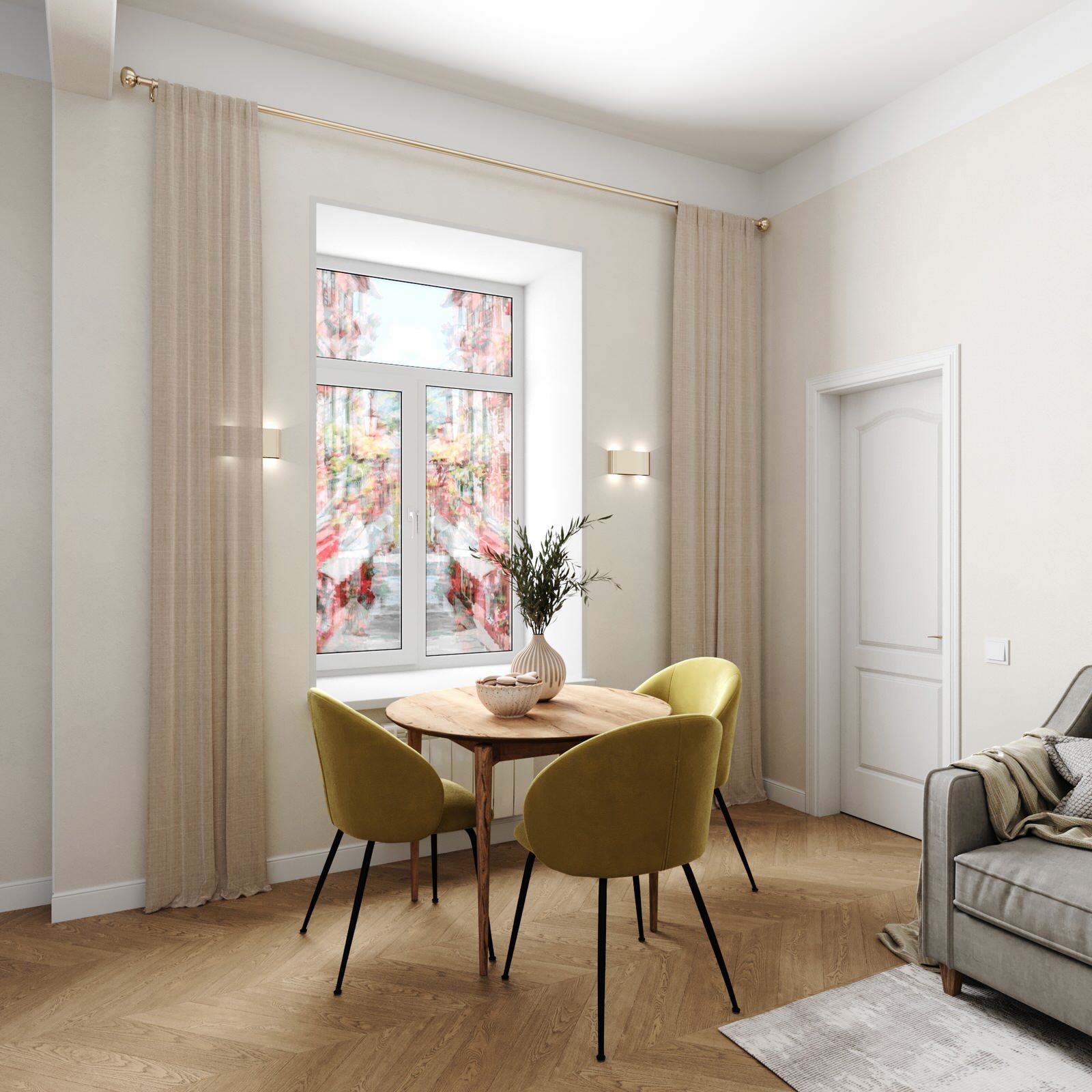 4-х комнатная квартира в сердце Петербурга Старый Фонд (80 кв.м.)