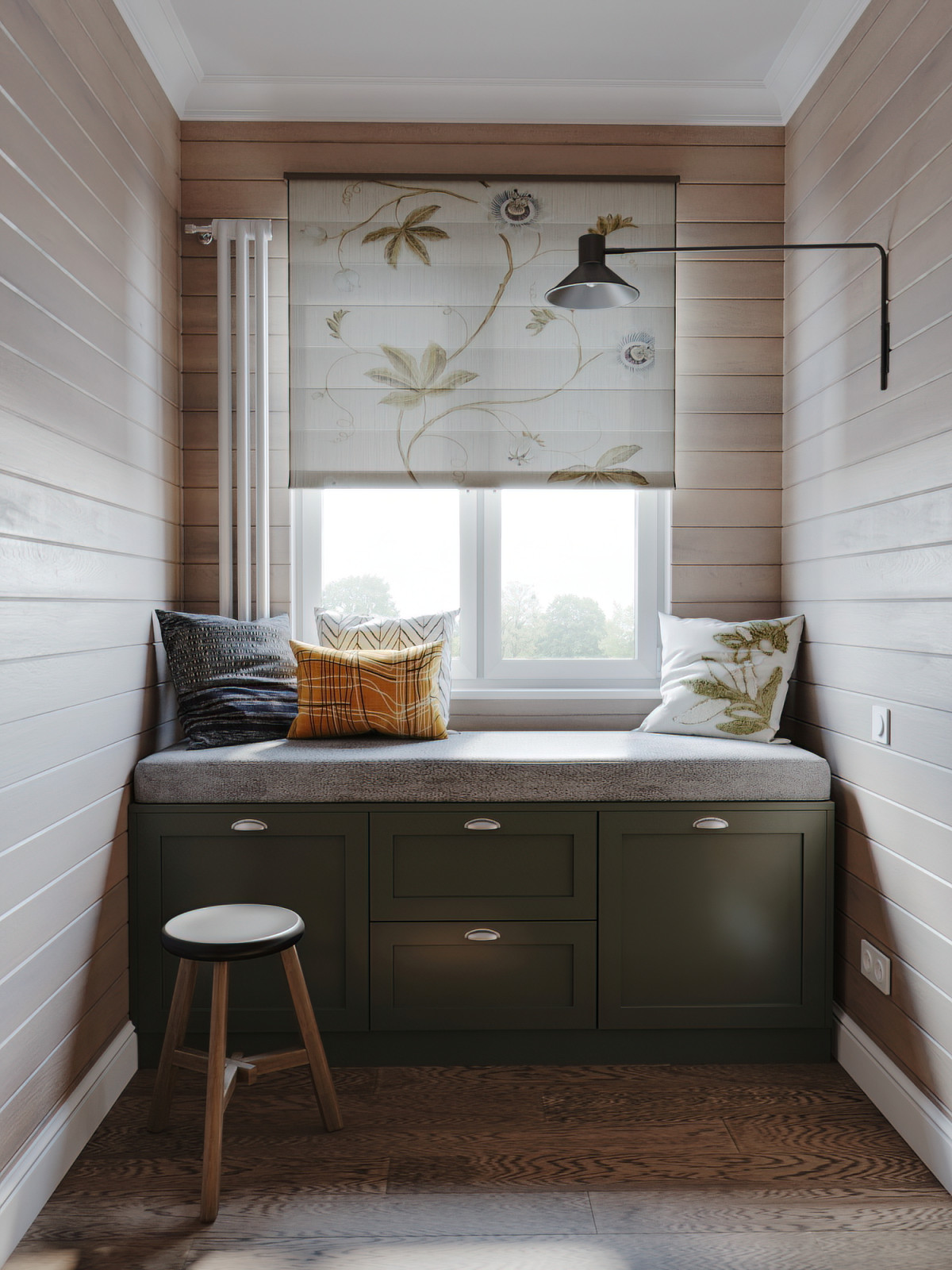 Загородный дом для молодой семьи с котами