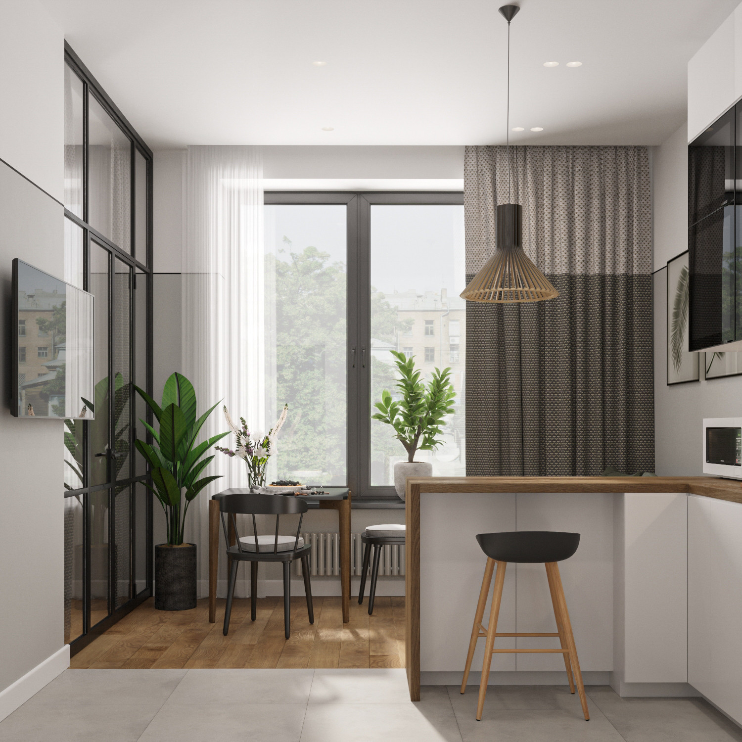 Обложка проекта: Квартира 42 кв.м. в Москве