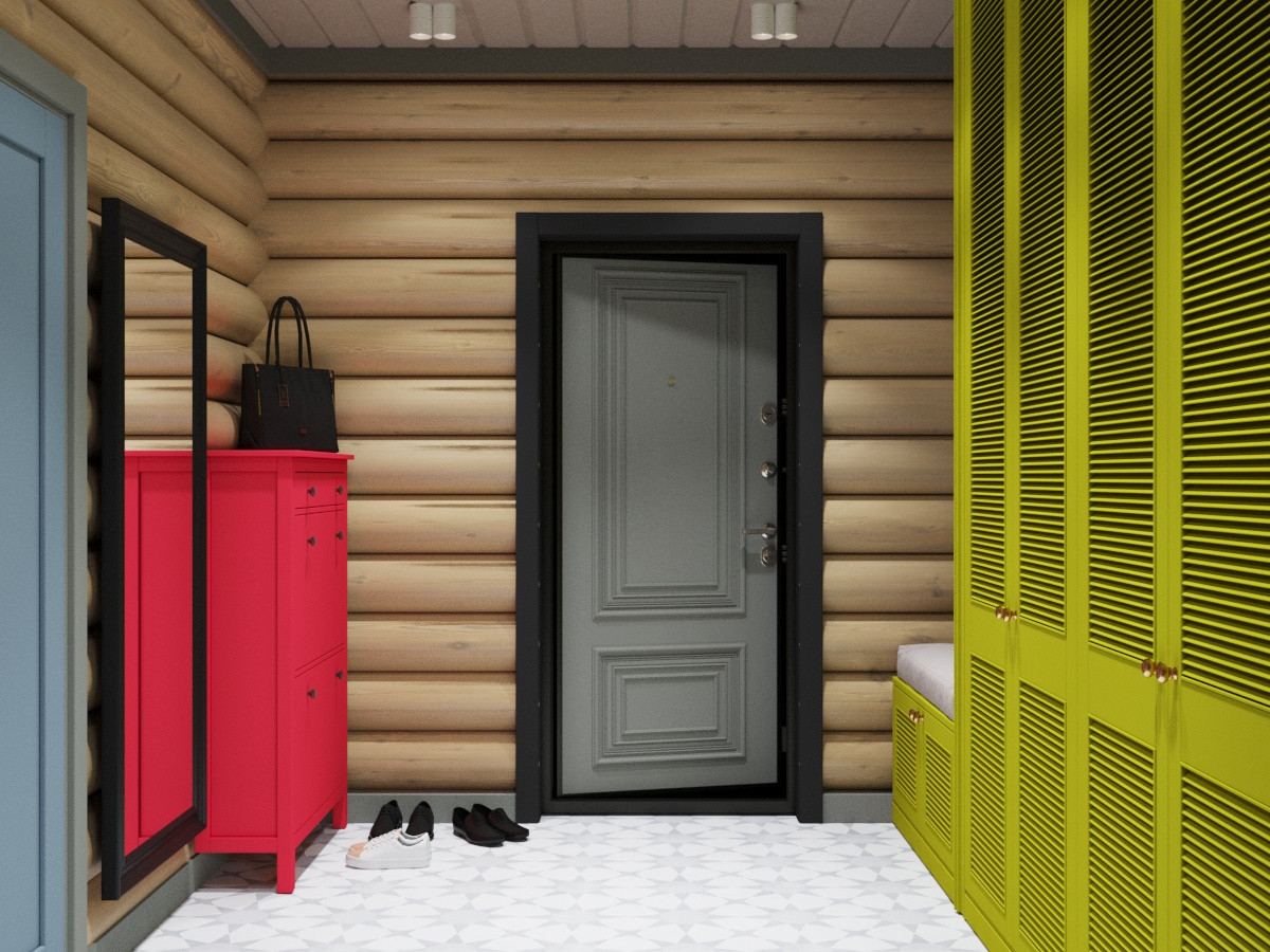 Большой, яркий дом для молодой семьи