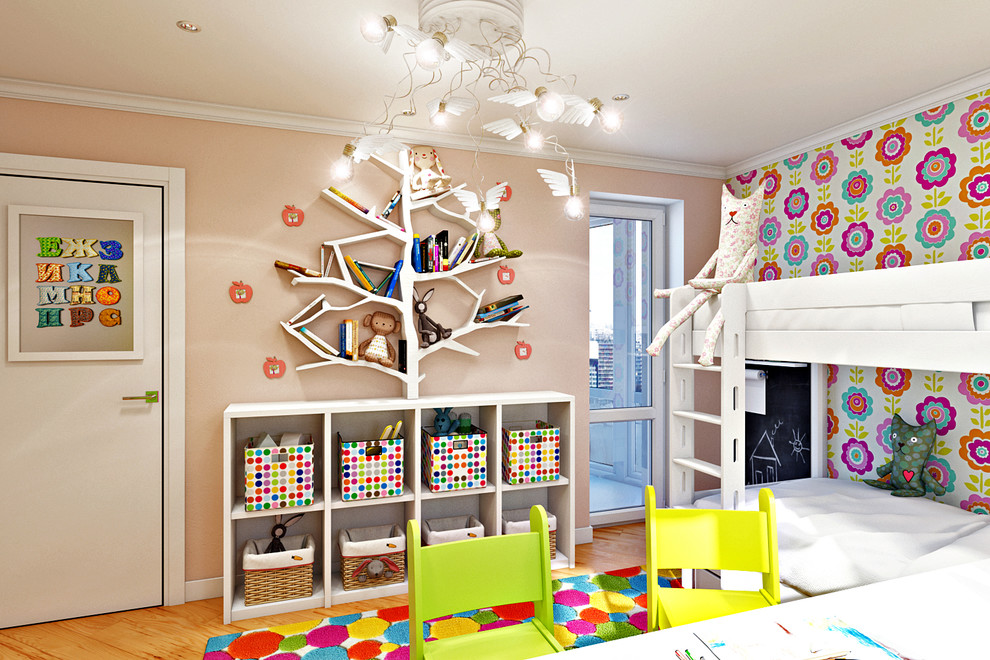 Простая и лаконичная квартира с седыми полами