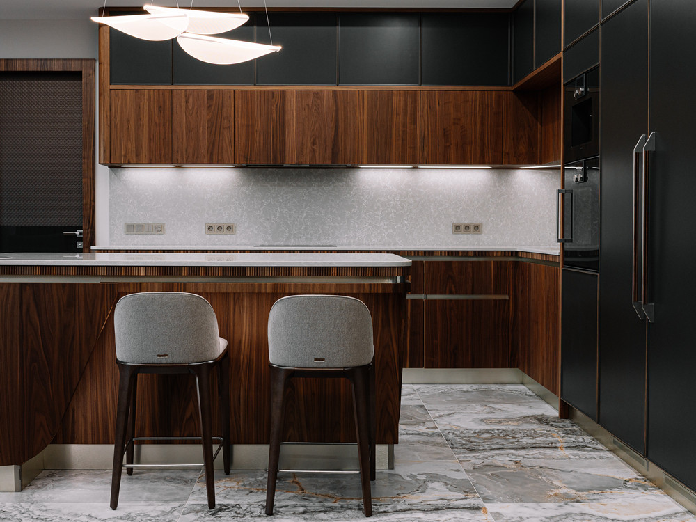 ЖК Knight Bridge - Кухня Glamour от фабрики Old Line