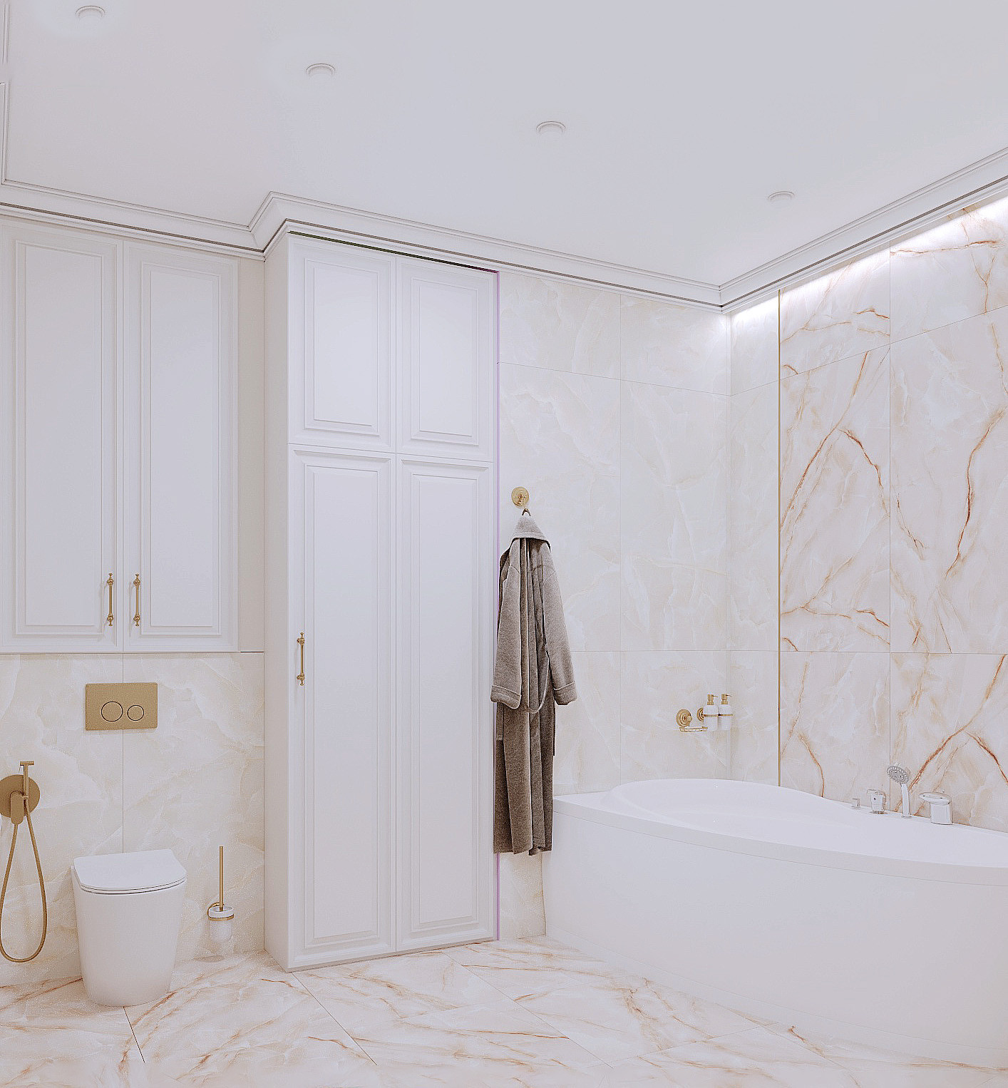 Неоклассика в ЖК Шоколад