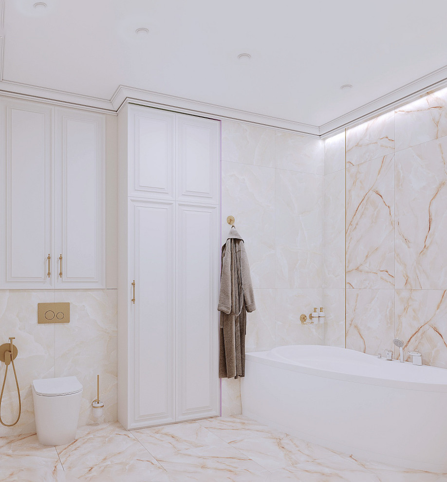 Неоклассика в ЖК Шоколад