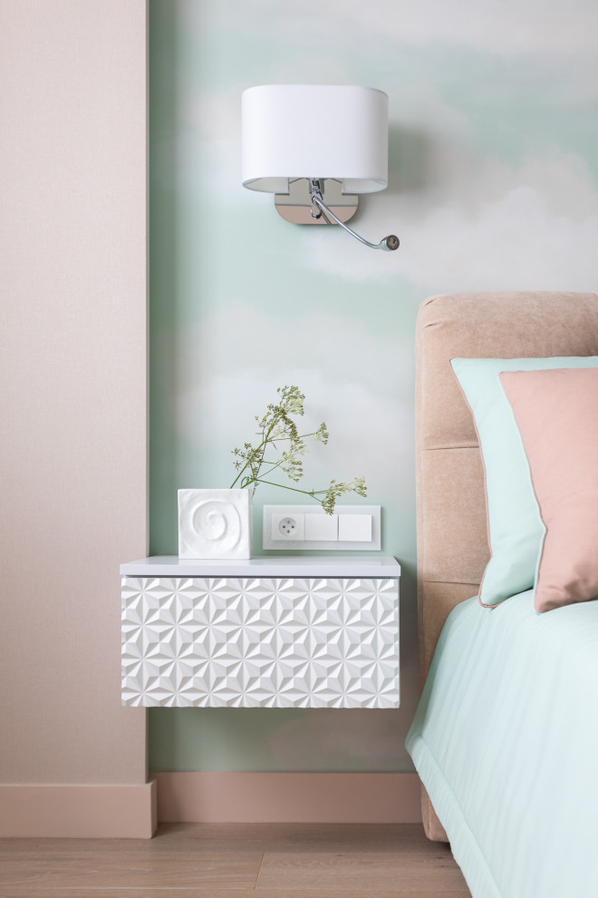 яркий интерьер квартиры 71 кв.м. в г. Калининграде