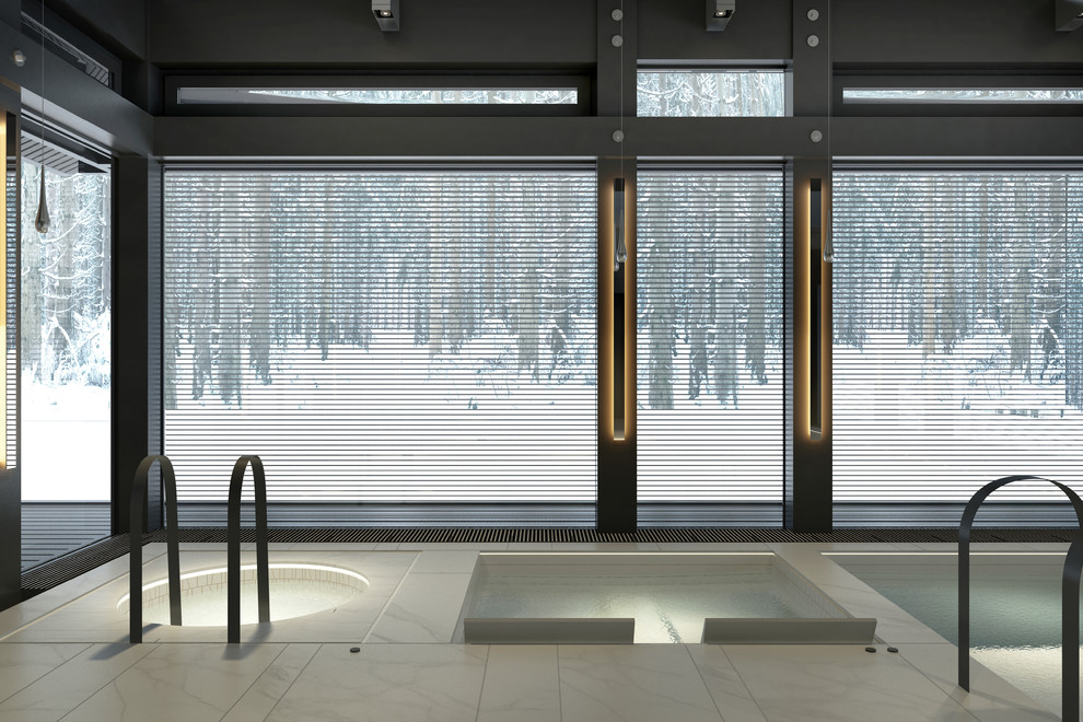 Дом с бассейном в клубном поселке "ArtEco"