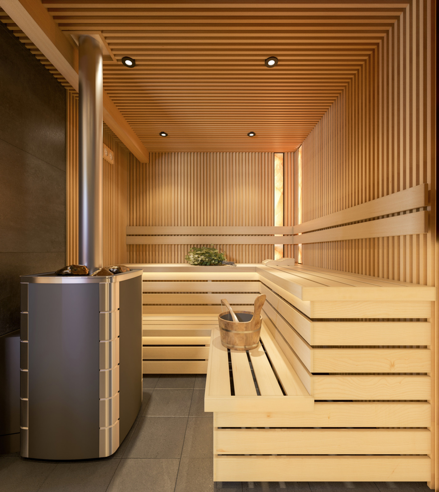 Реконструкция бани в Коркино