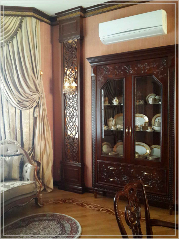 Частный дом с восточными мотивами