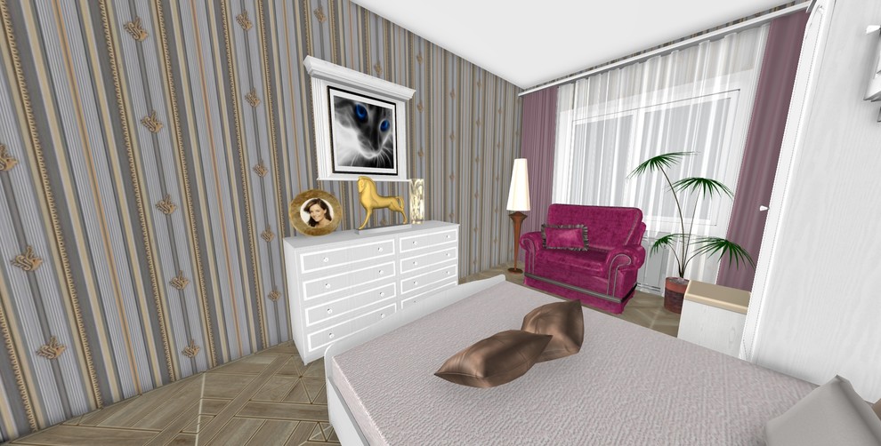 Экспресс 3D дизайн  1 кв.ры в ЖК Триумф Парк