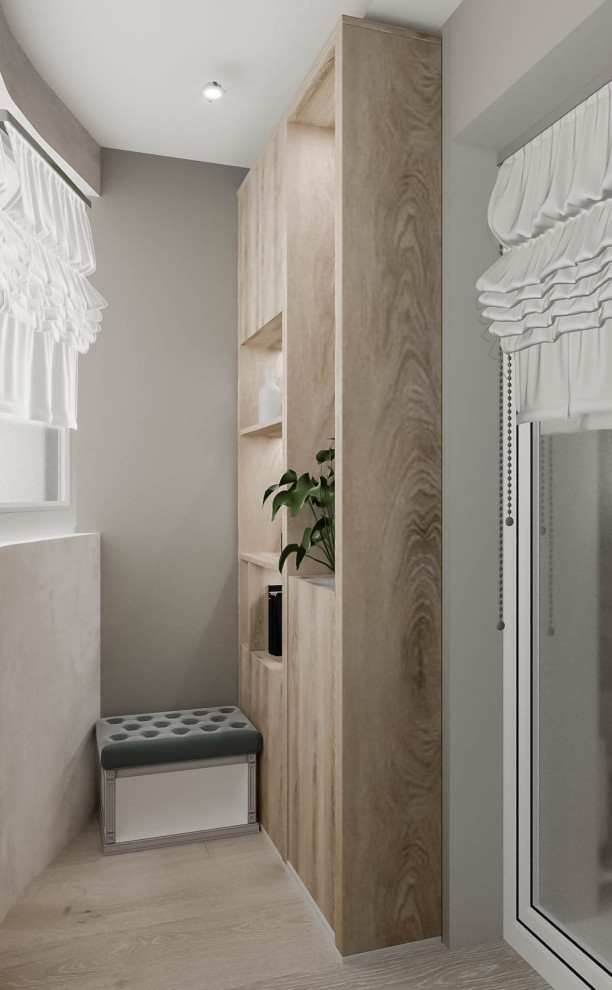 Обложка проекта: Квартира в современном стиле с теплыми тонами и уютной атмосферой