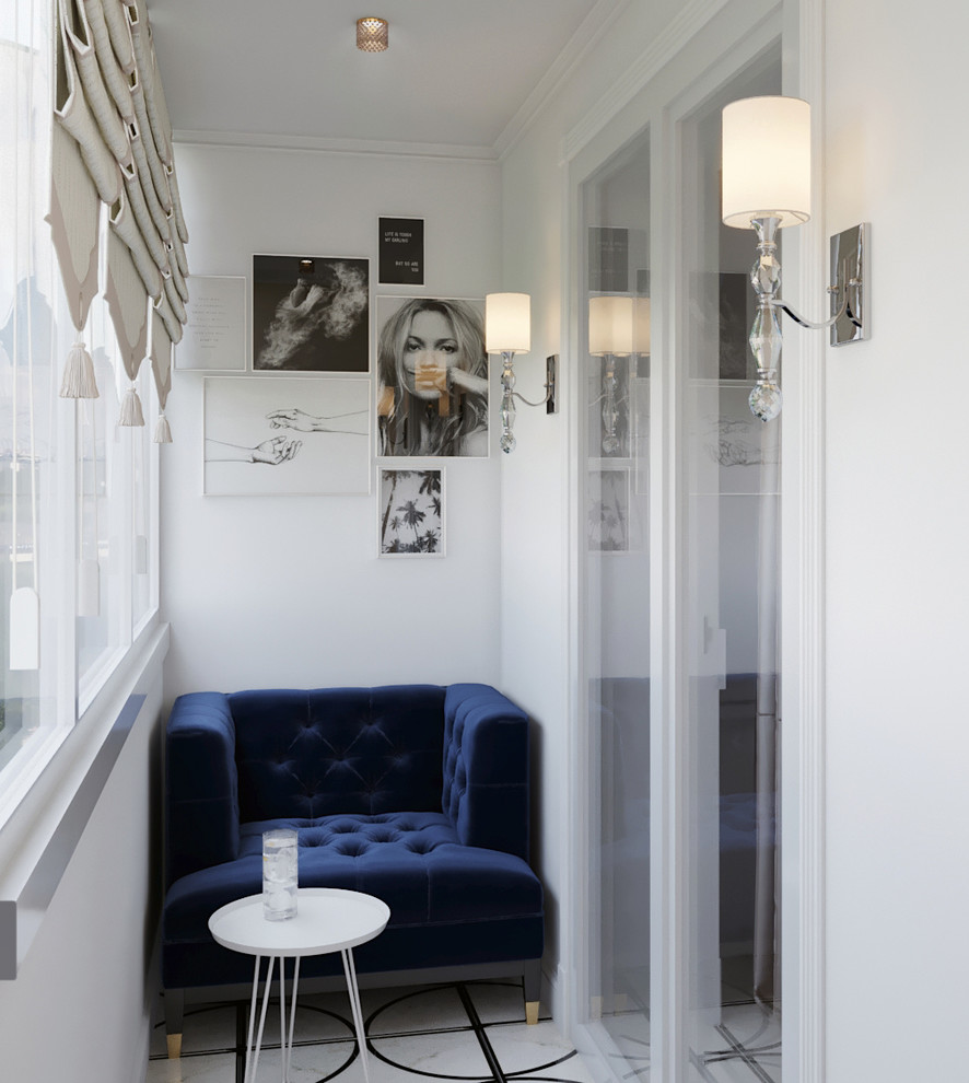 Проект квартиры 77 кв.м. с камином