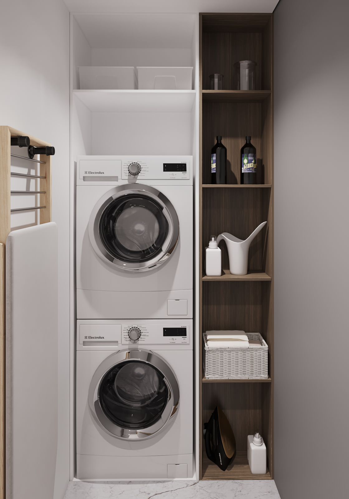 проект "Сдержанный комби на 87м2"