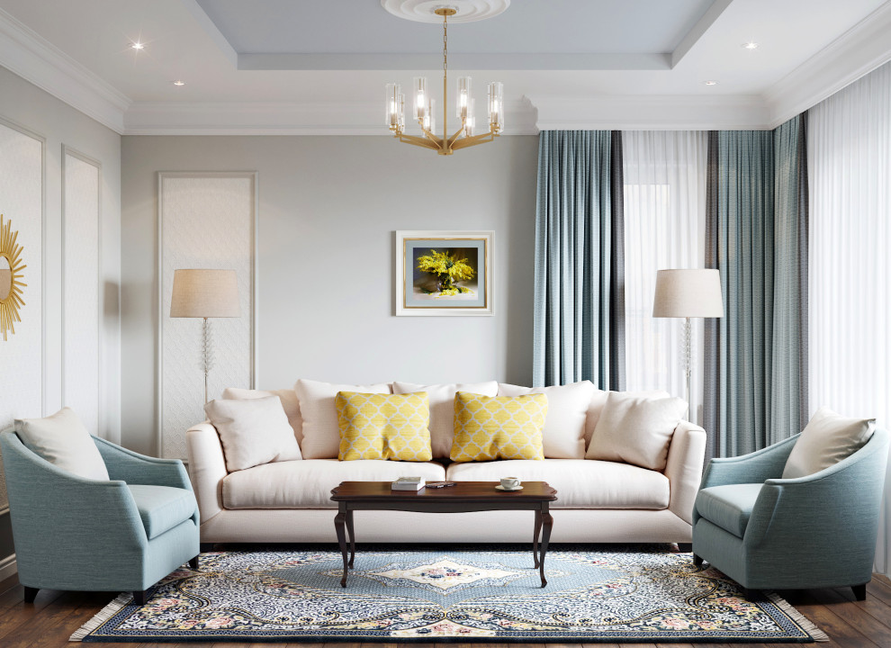 Квартира 105 м2 Современная классика