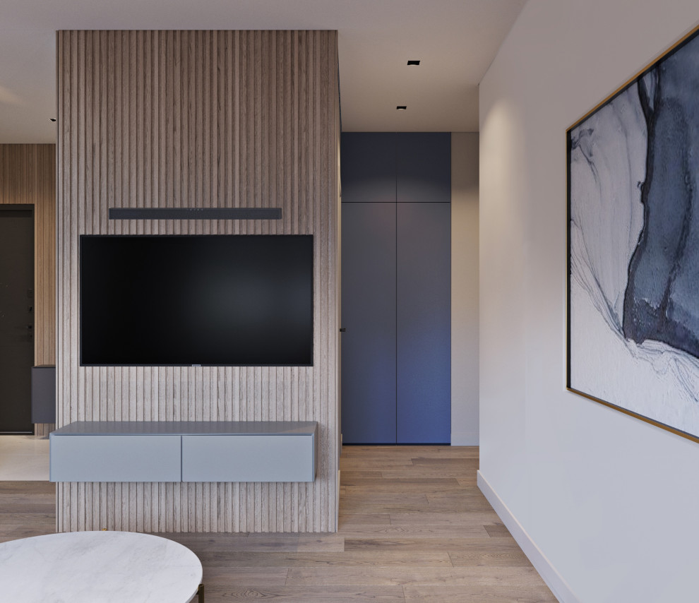 Дизайн трёхкомнатной квартиры  97 м2