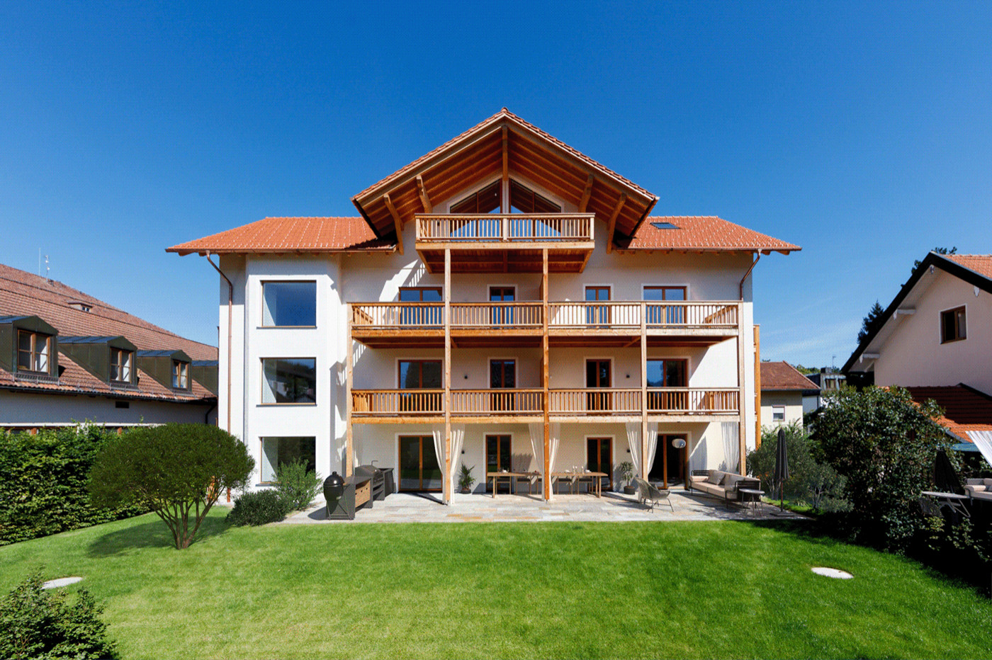 Haus mit Terrasse
