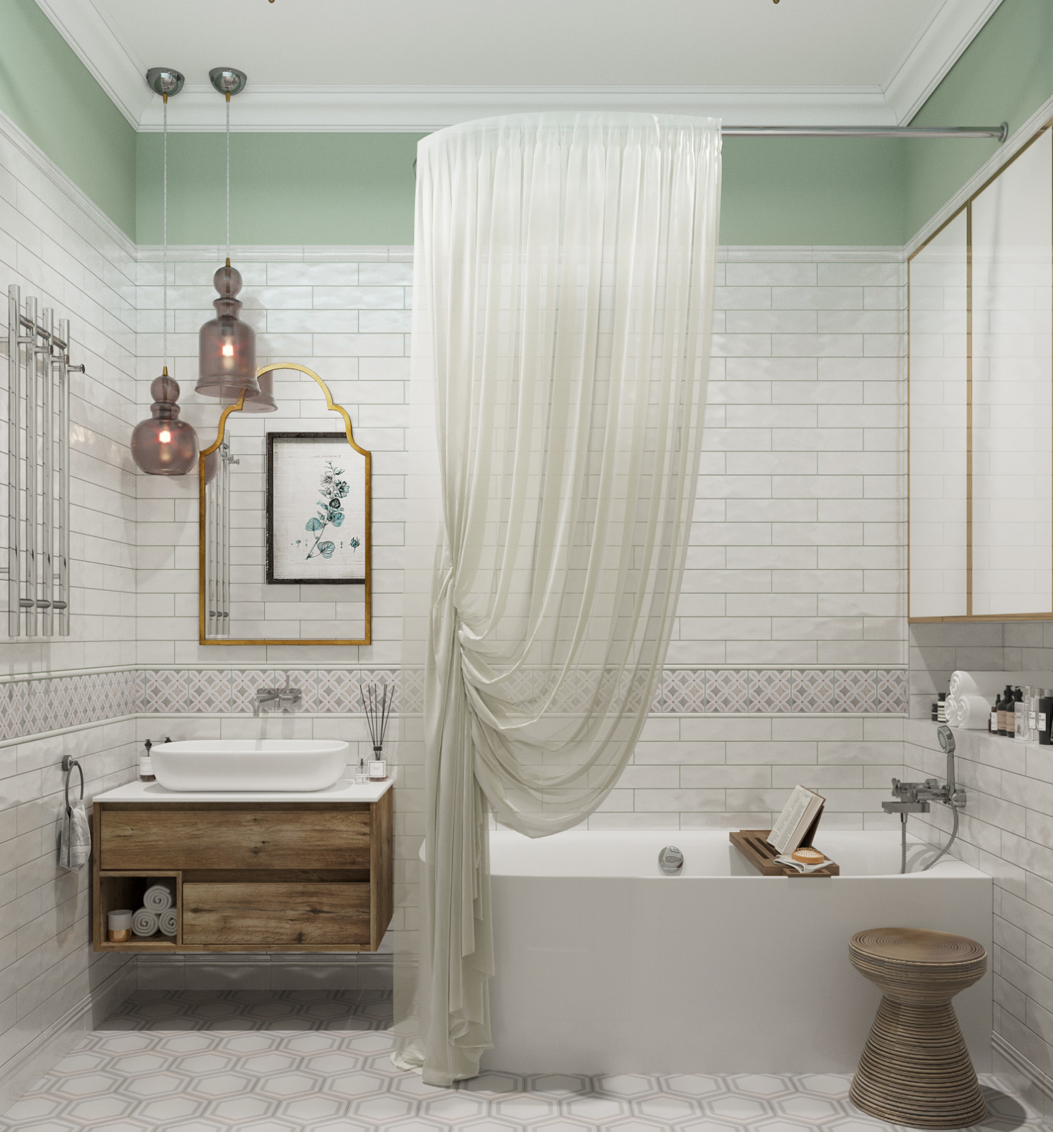 "Очарование старого фонда". Квартира в центре Петербурга