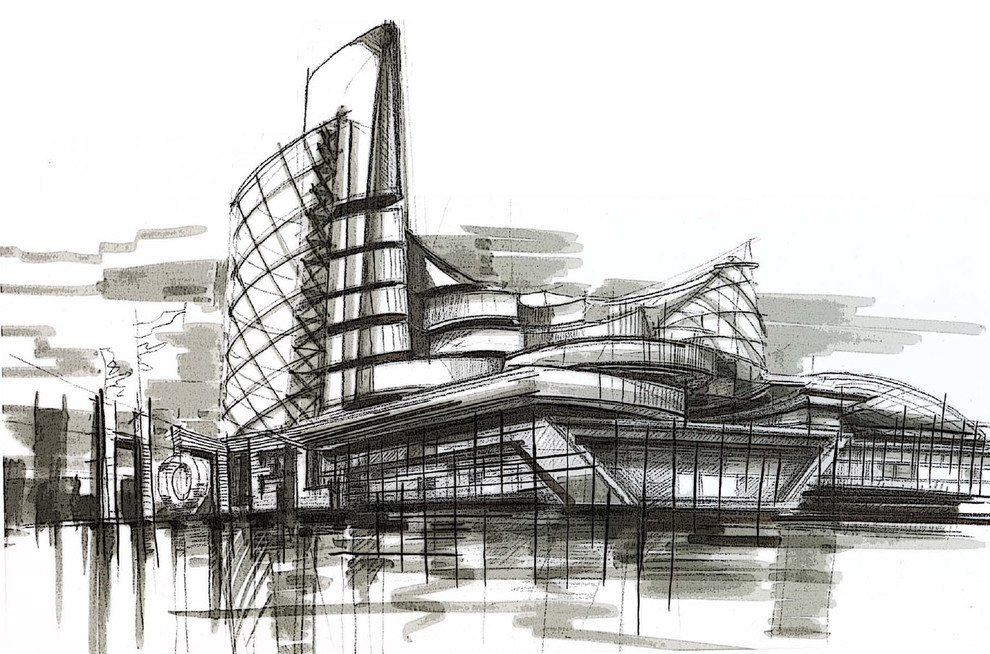 Эскизы - архитектура