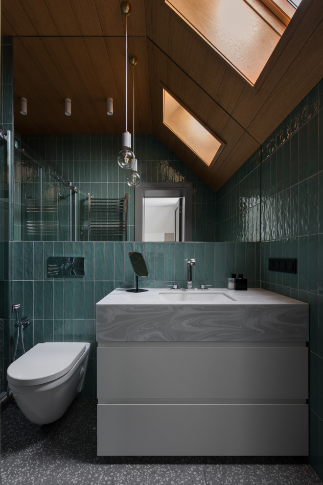 Houzz тур: Современная дача в монохромной гамме