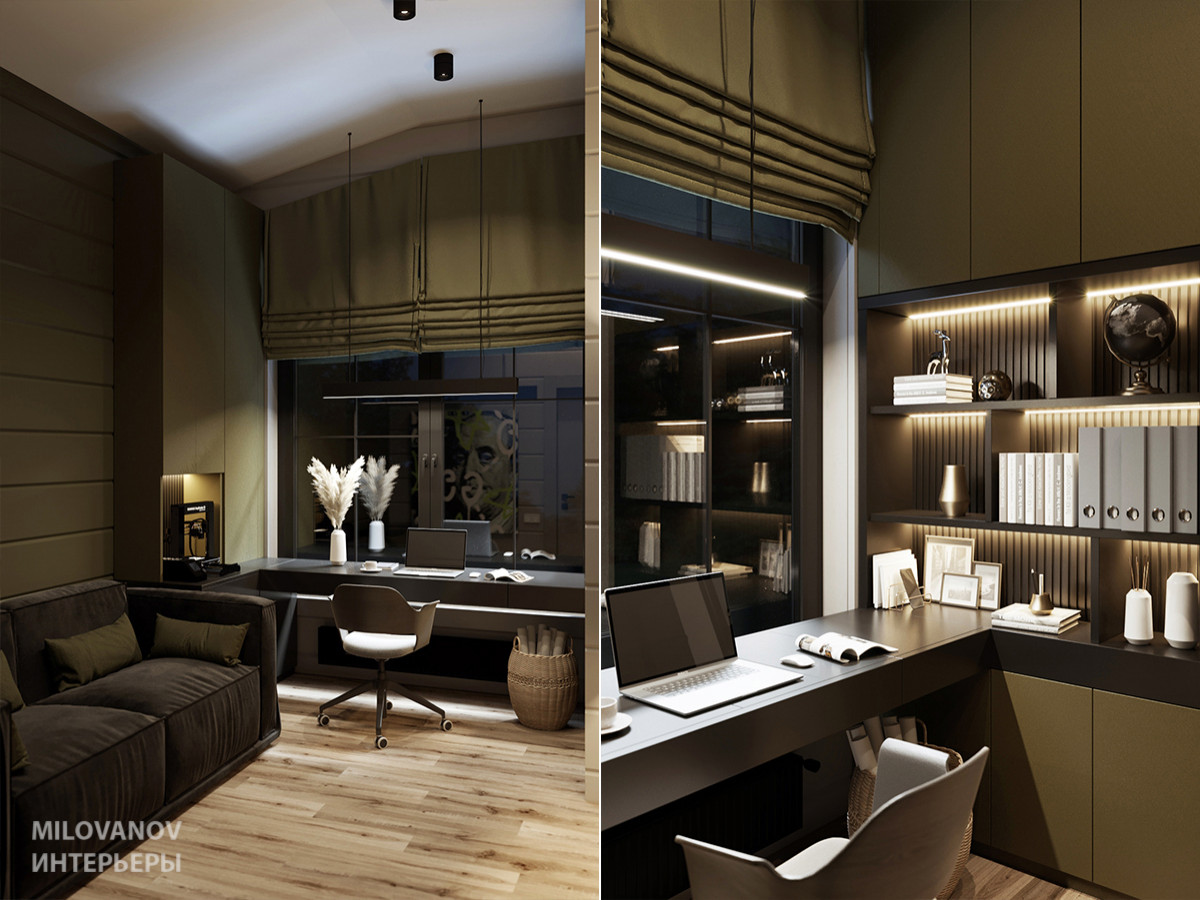 ДОМ ИЗ КЛЕЕНОГО БРУСА