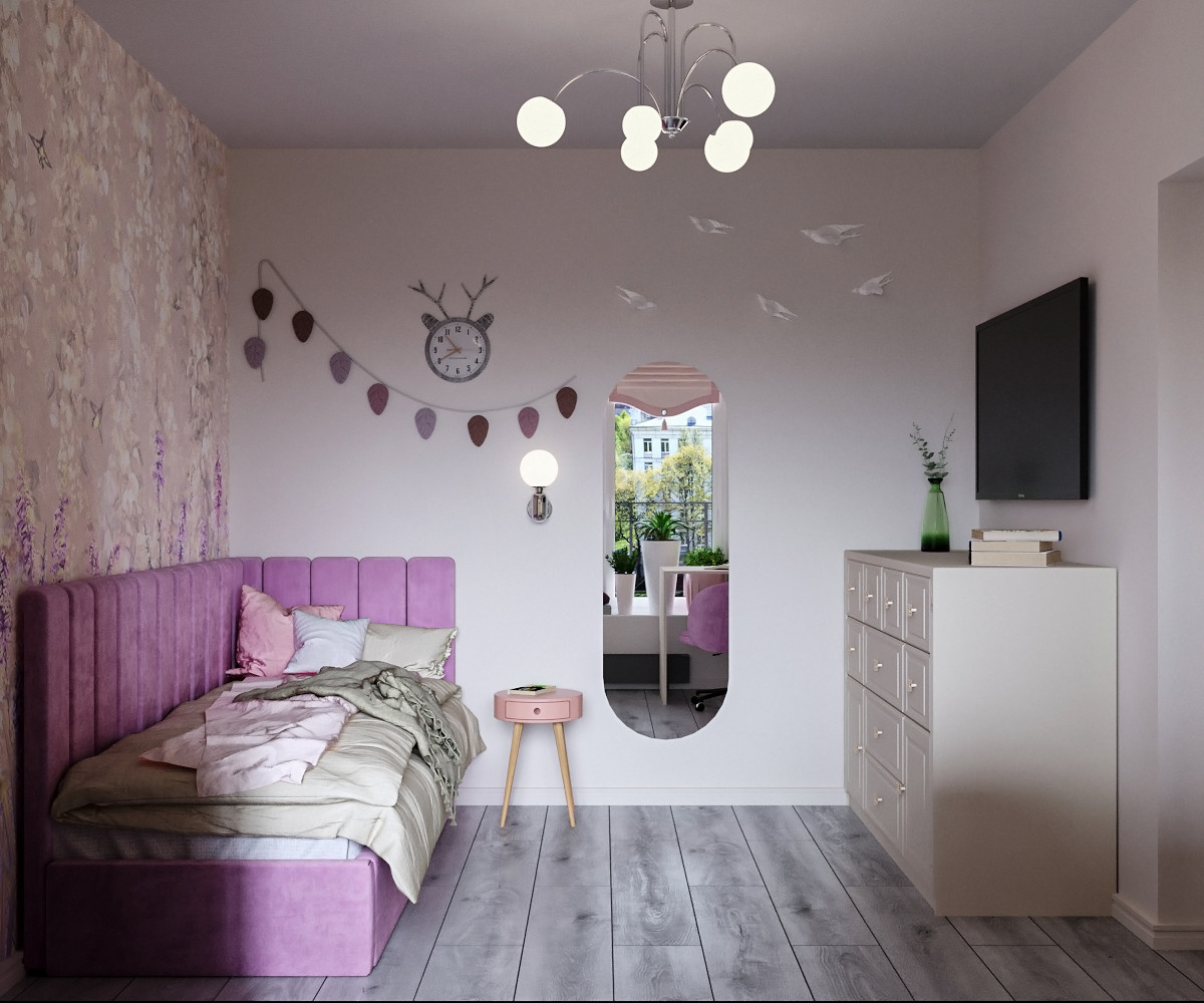 Двухуровневая квартира на Западном.