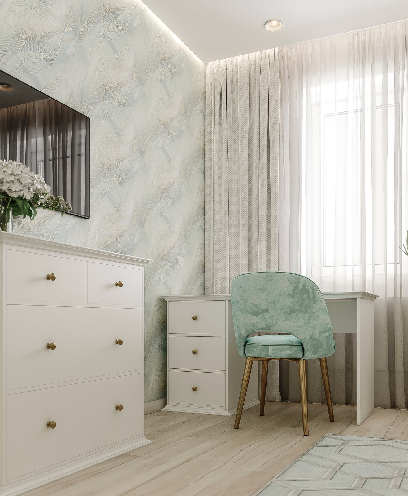 Квартира для мамы и дочки в Царицыно