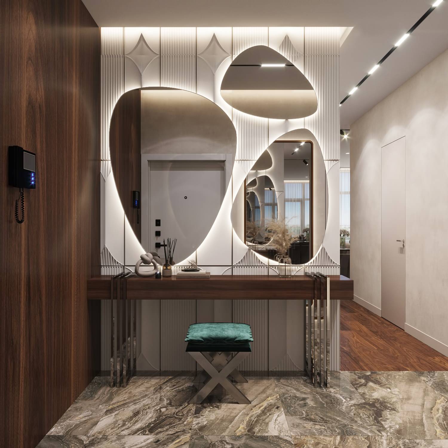 Проект квартиры 200 кв.м. 2021г.