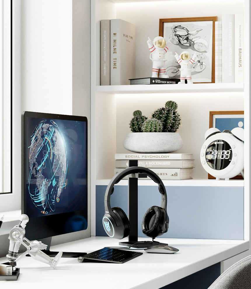 Квартира с современной гостиной с отсылками к ар-деко. Проект 2022 года