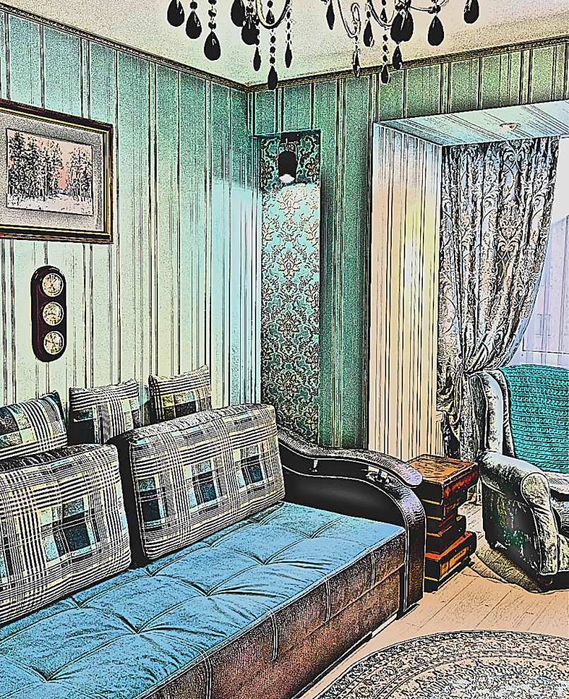 Эскиз музыкальной комнаты