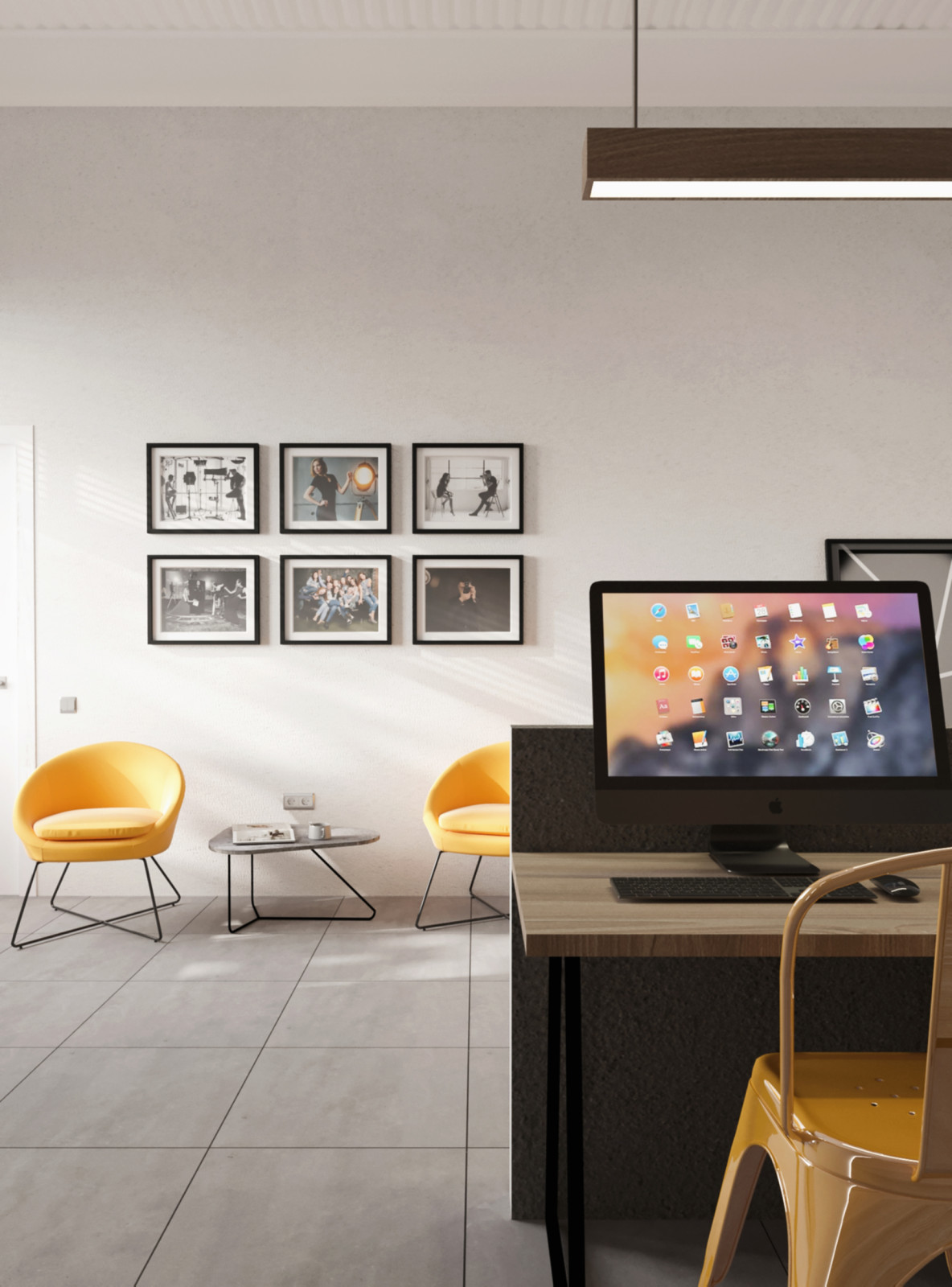 Дизайн проект фотостудии