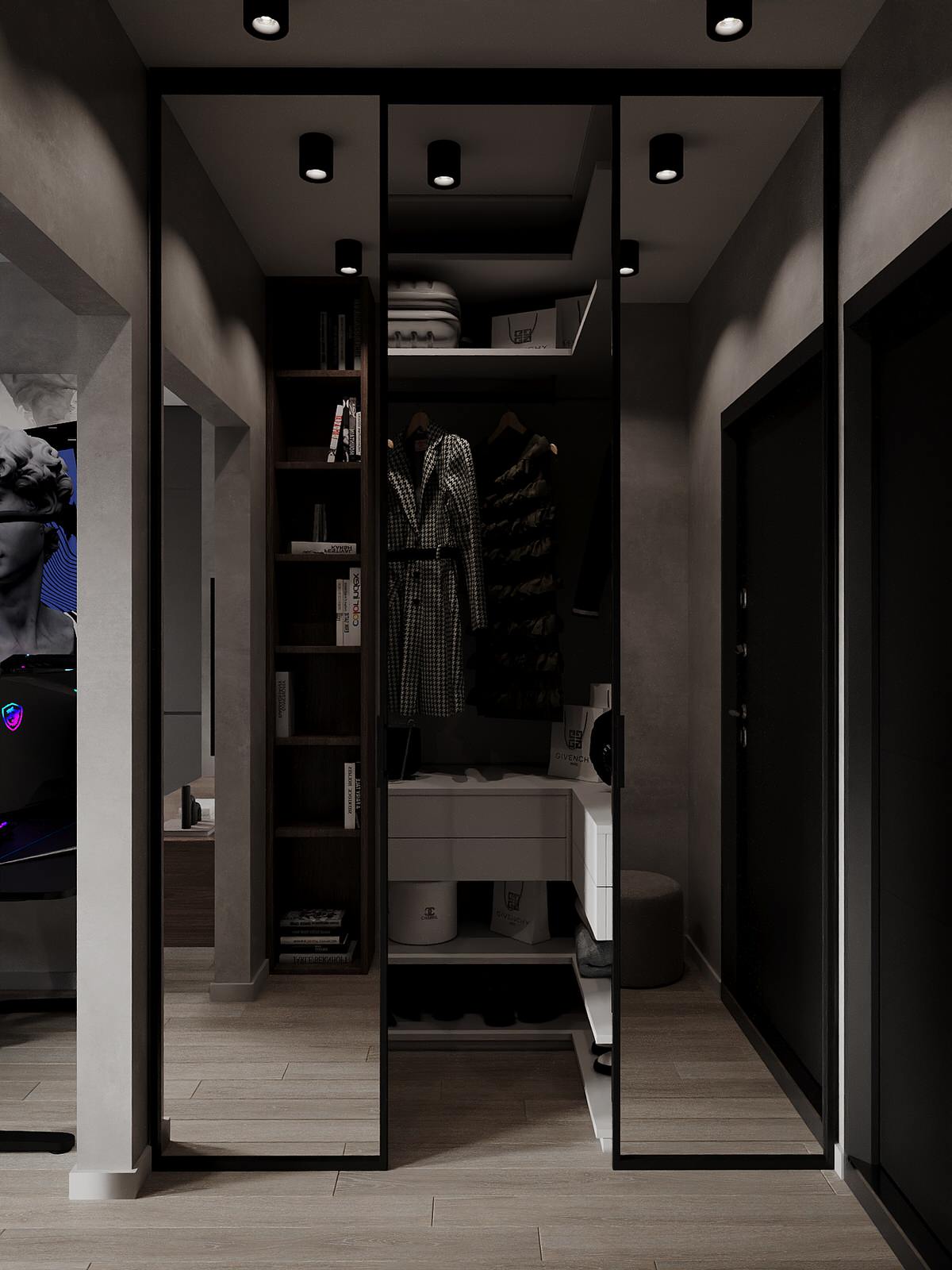 Коридор, просто и ничего лишнего