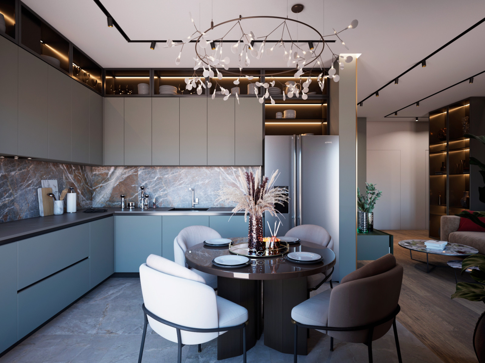 Дизайн квартиры в жк Пирс