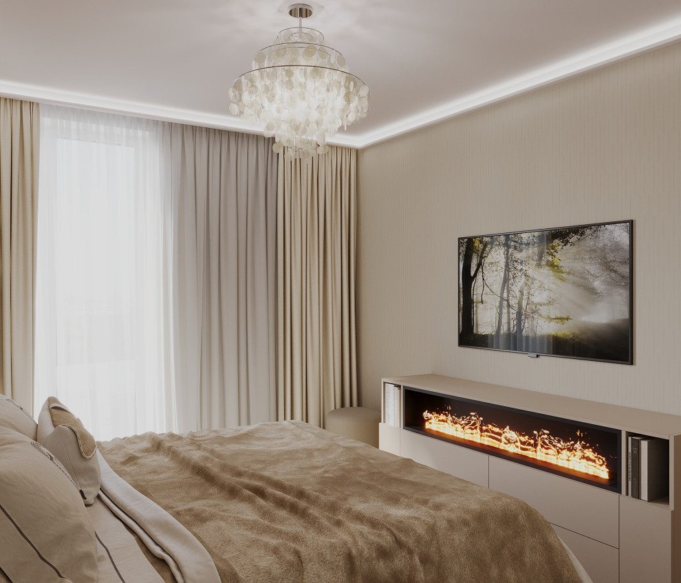 Интерьер 4-ёх комнатной квартиры_ "ПРИТЯЖЕНИЕ МАГМЫ"