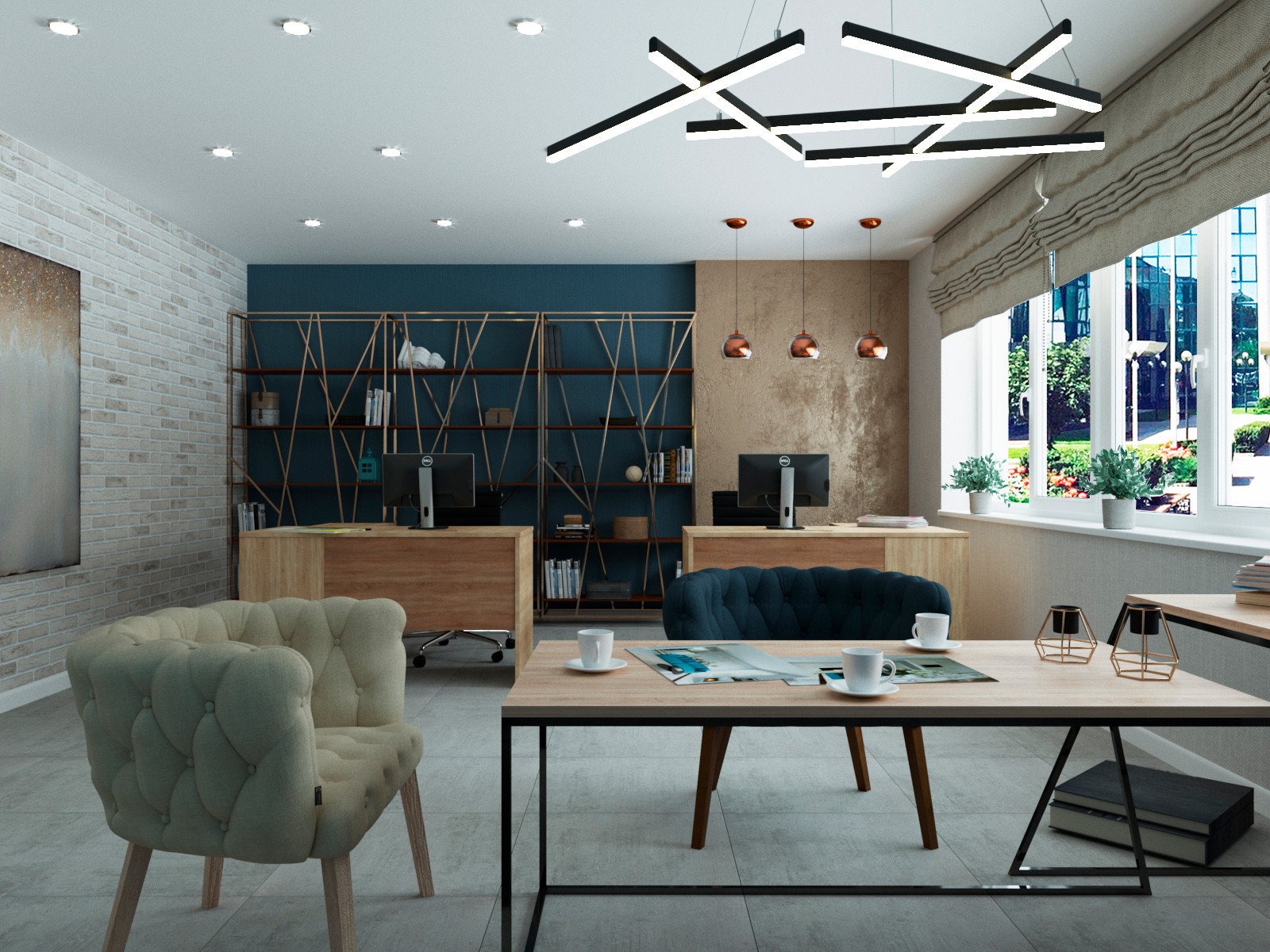 Обложка проекта: Дизайн офиса