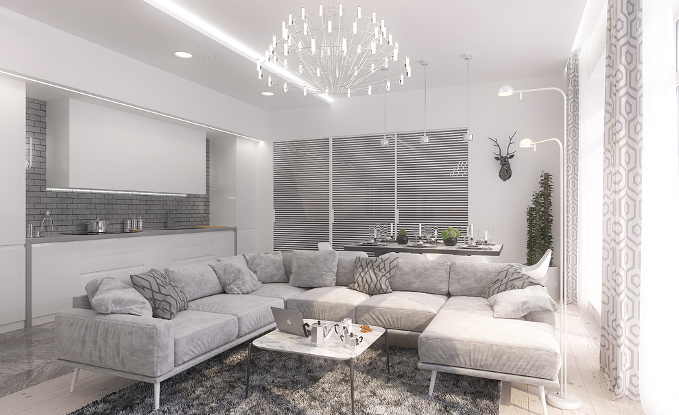 Обложка проекта: Дизайн интерьера квартиры квартиры 200кв.м