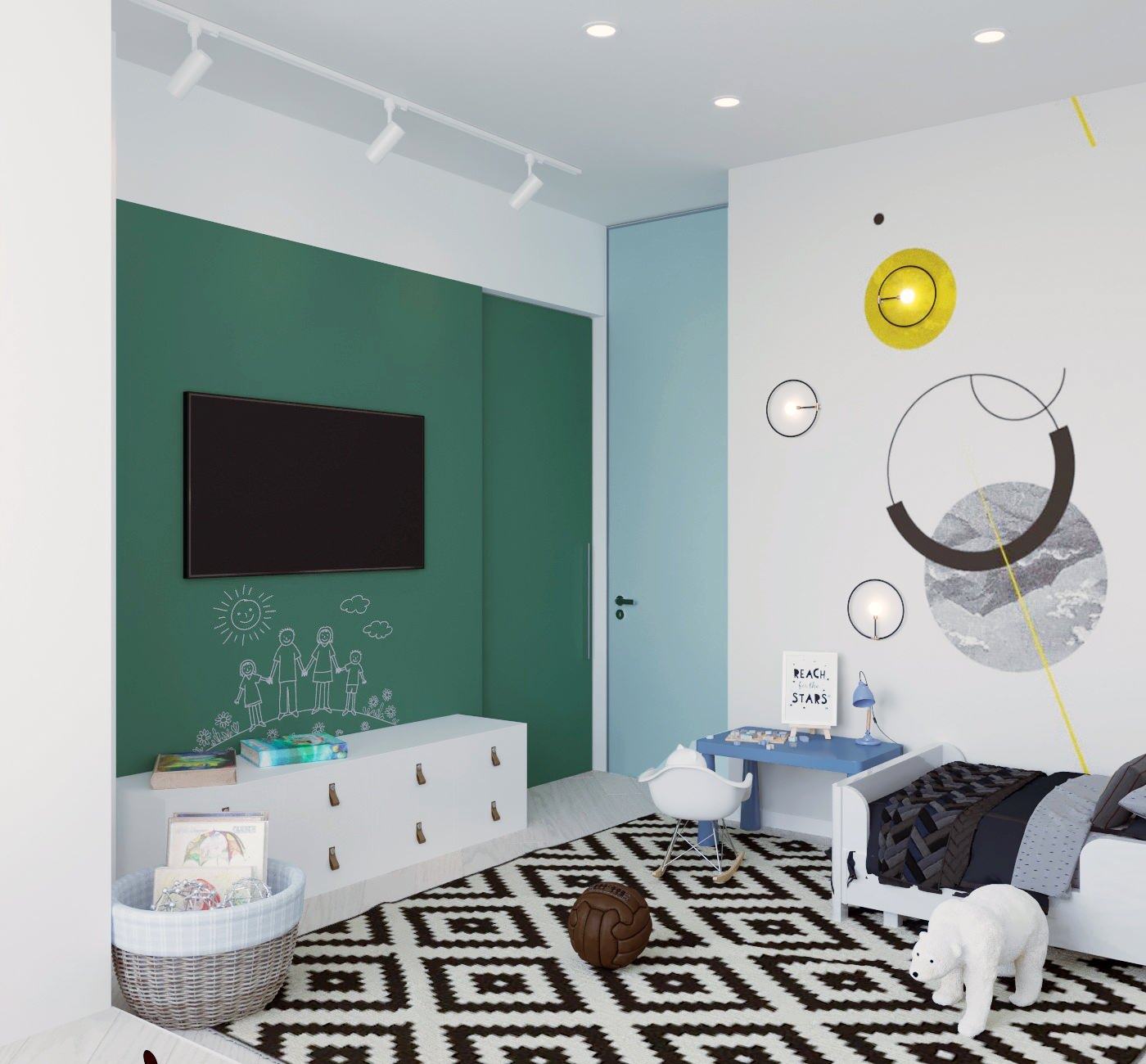 Квартира с небесными дверьми.