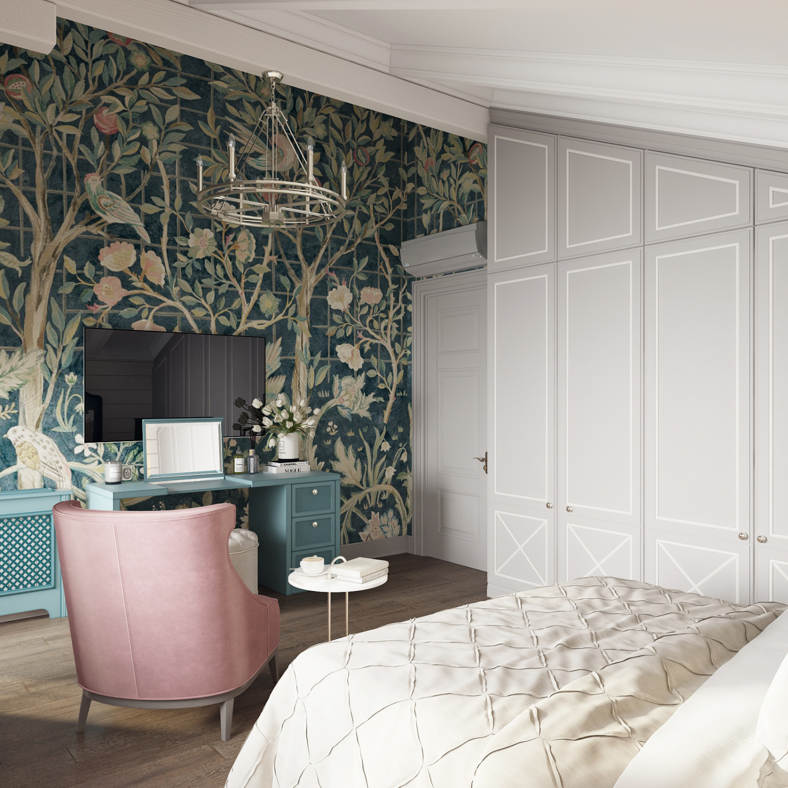 Дом 200 кв. м. 2й этаж, в Американском стиле - Дмитровское шоссе