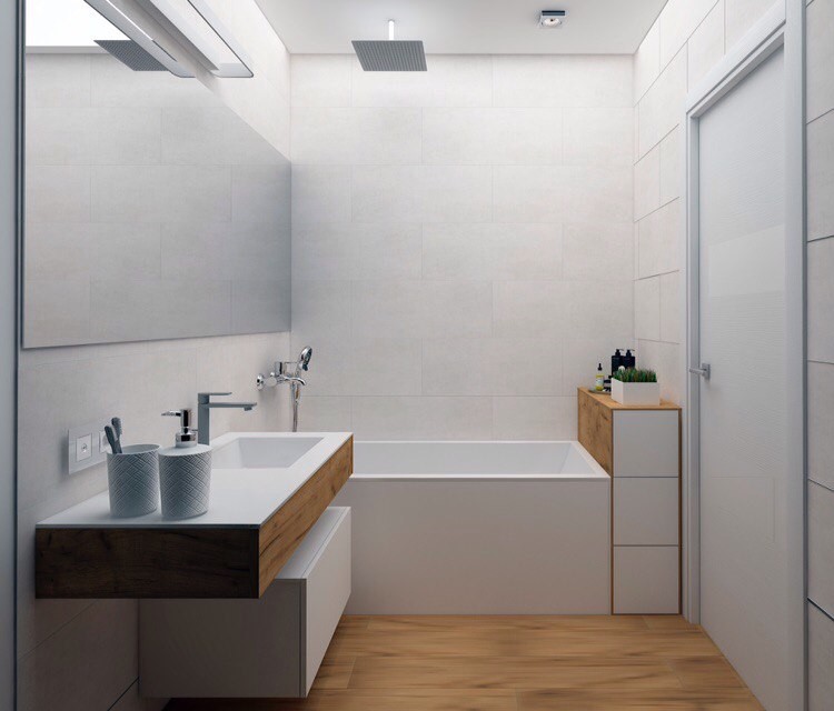 Проект санузла в доме на Соколовской улице