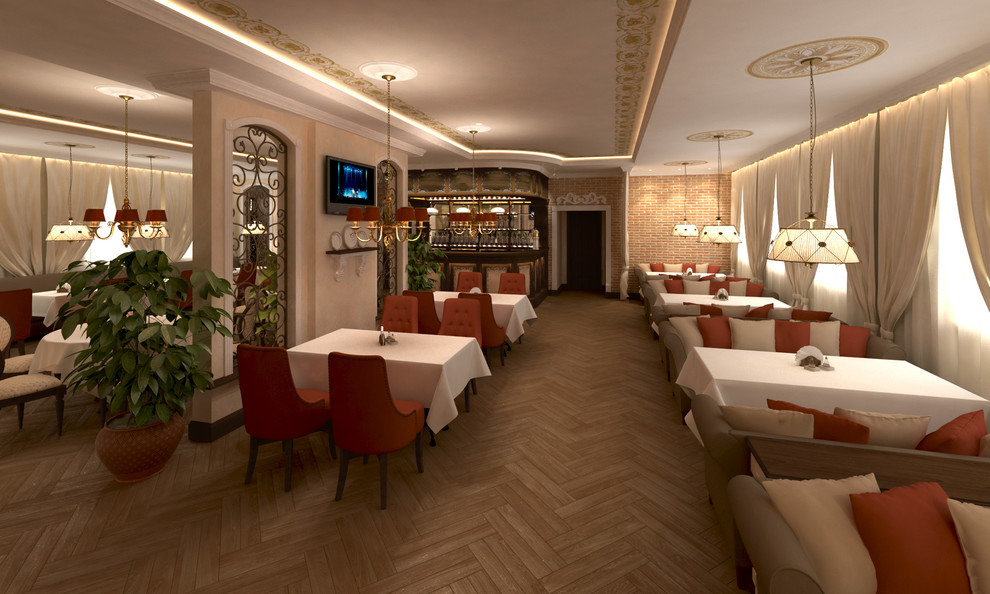 Обложка проекта: Ресторан в классическом стиле