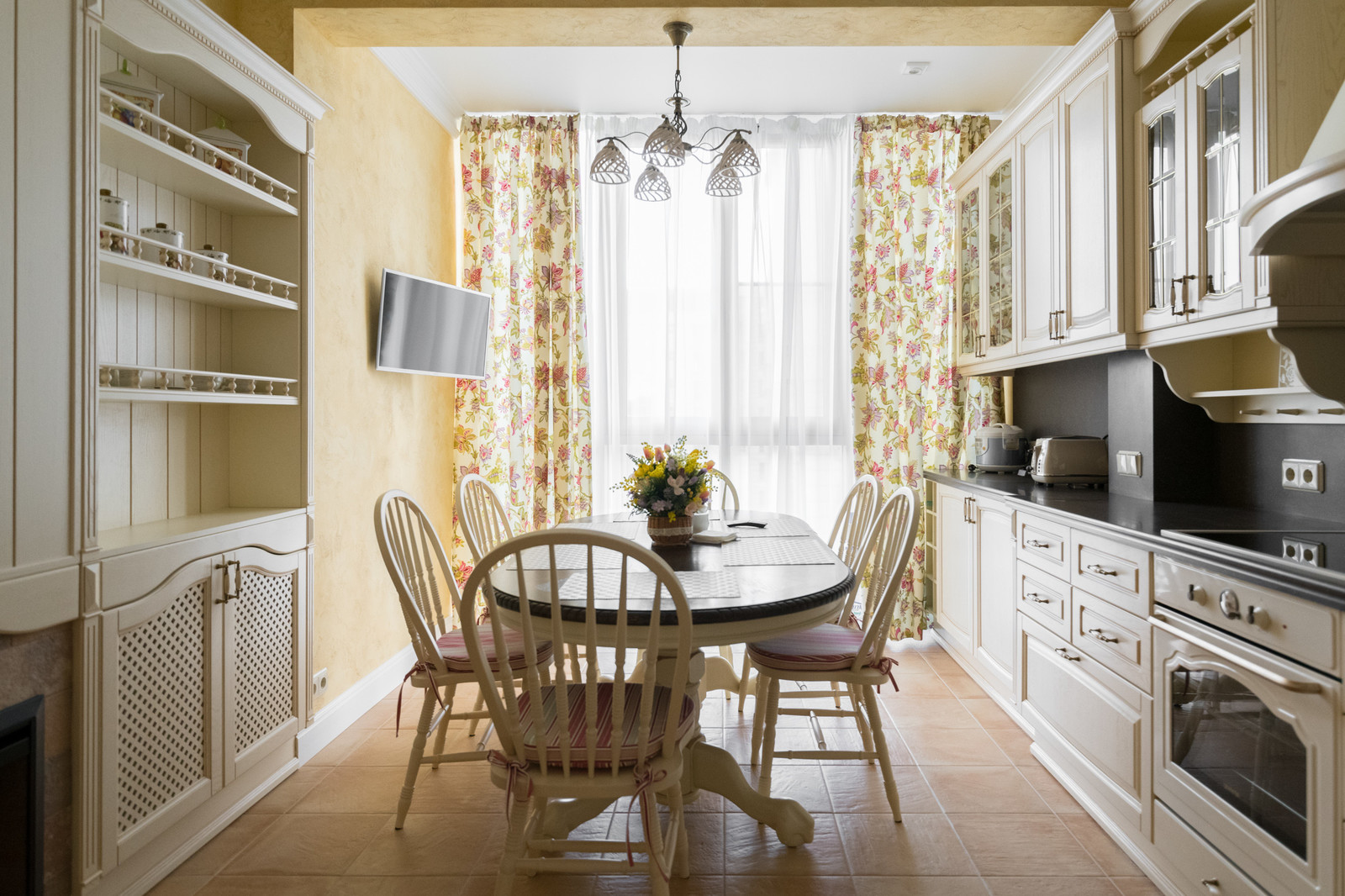 Квартира в Средиземноморском стиле в ЖК Виноградный в Москве