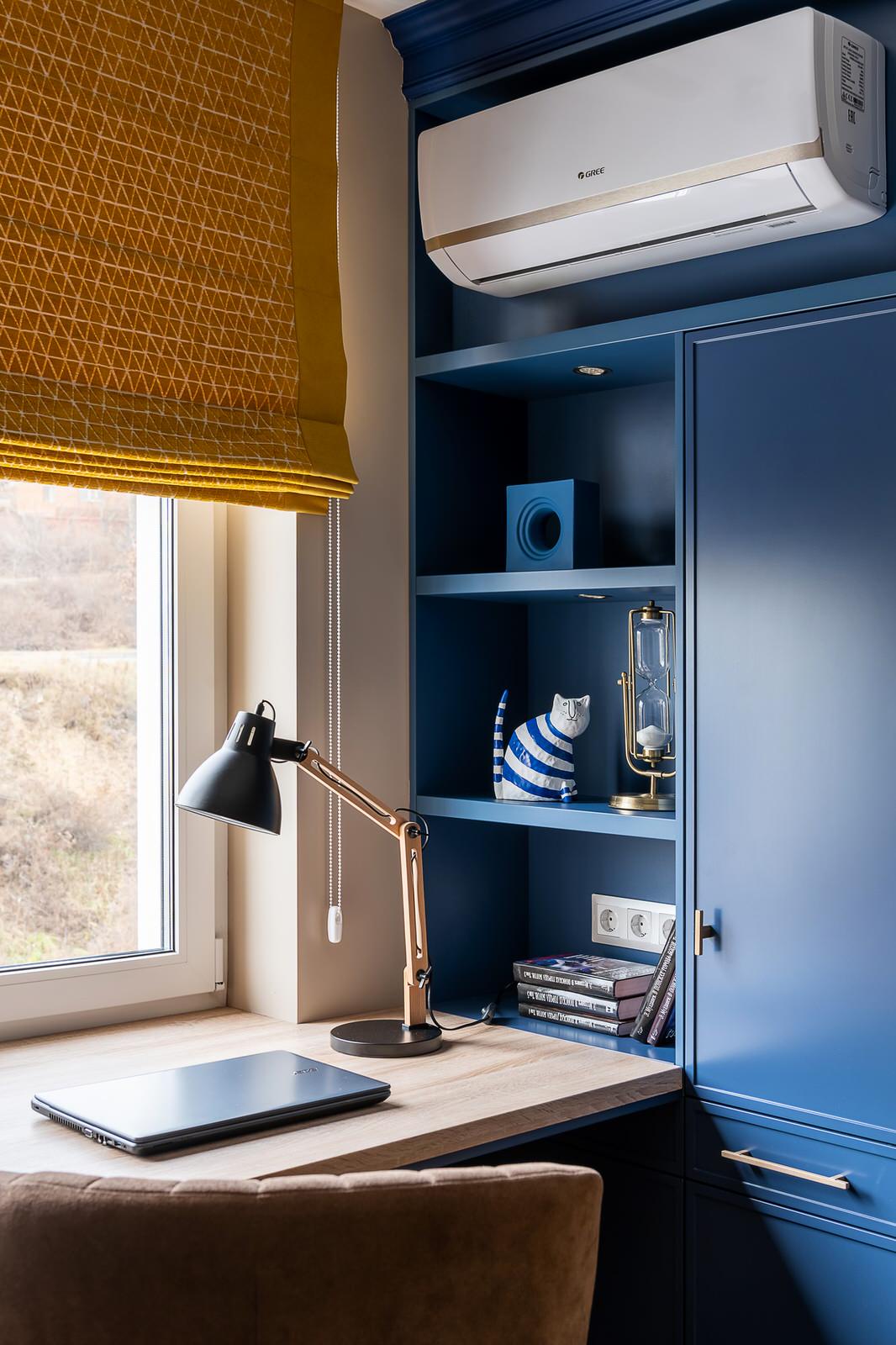 Реализованный проект квартиры в ярких тонах, г.Находка