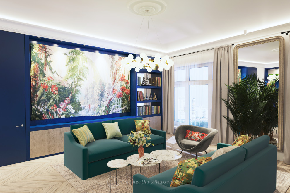 Обложка проекта: Квартира "Прекрасный сад"