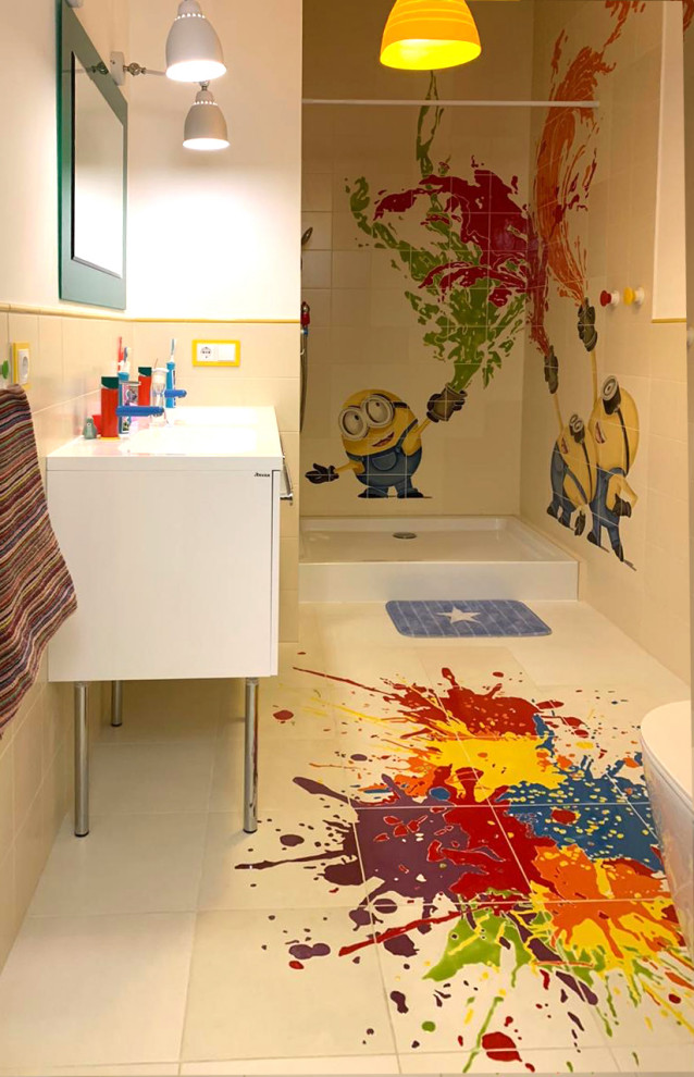 Обложка проекта: Детские ванные комнаты