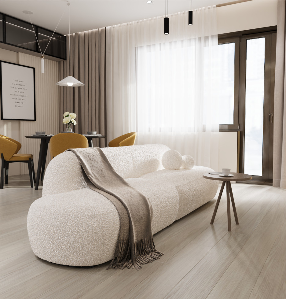 гостиная в таунхаусе