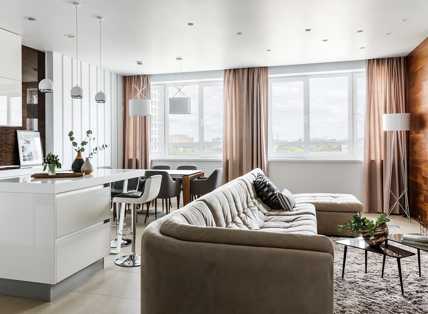 Минималистичная квартира | дизайнер Наталья Кузнецова