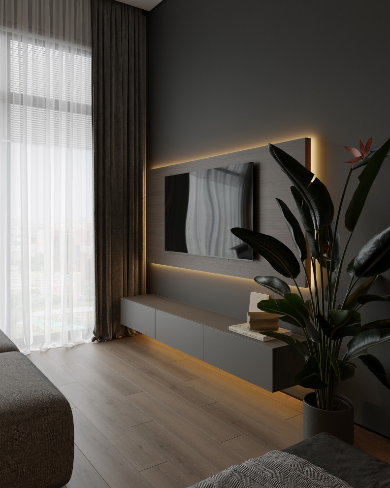 Дизайн проект апартаментов 28 Кв под посуточную аренду