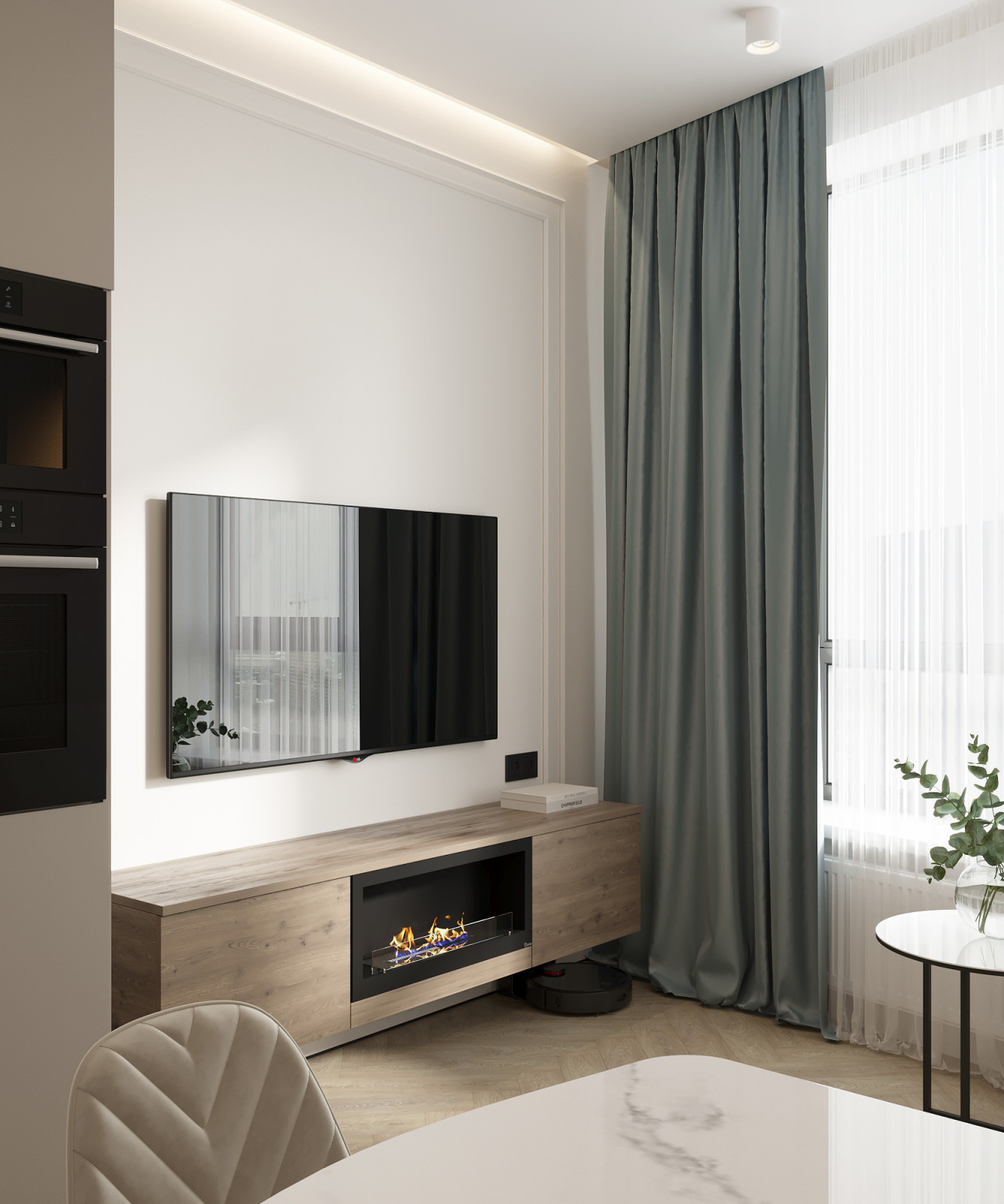 Проект квартиры для молодой семьи